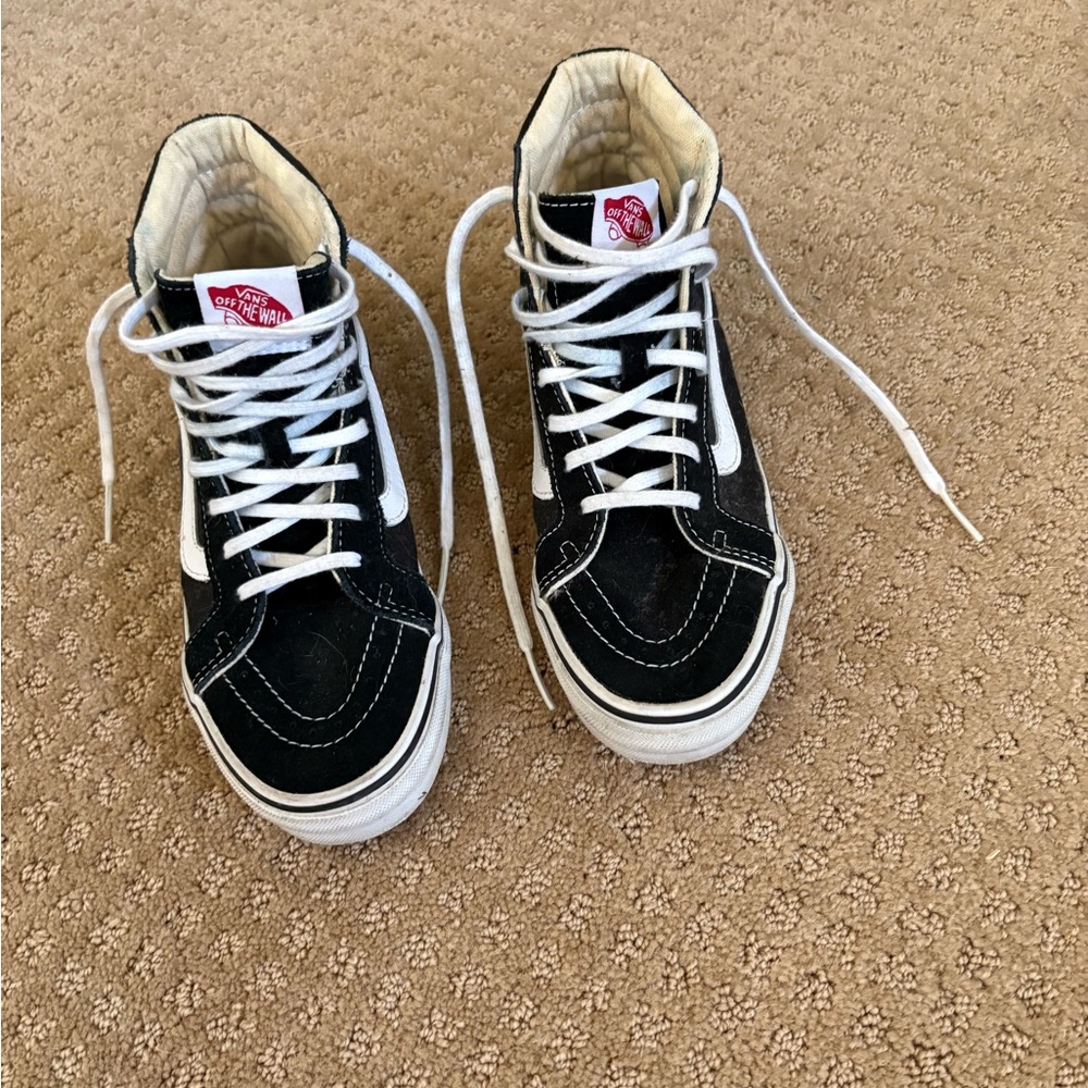 Vans Classic Black and White High-Tops